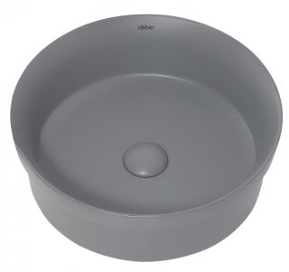 Раковина ABBER Bequem AC2103MG 40см серый матовый